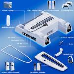 PS5 Cooling Stand with RGB Light & Charger