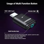 UGREEN Bluetooth 5.3 Adapter for PS5 and Switch