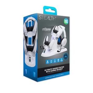 STEALTH Ultimate Gaming Station with Headset and Stand