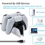 Mcbazel Dual USB PS5 Controller Charging Dock