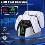 Fast DualSense & Edge PS5 Controller Charger Dock