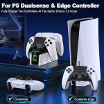 Fast DualSense & Edge PS5 Controller Charger Dock