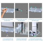 PS5 Wall Mount Kit with Charging Station & RGB