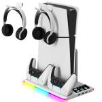 PS5 Stand and Cooling Station with Controller Charger