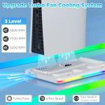 PS5 Stand and Cooling Station with Controller Charger