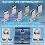 PS5 Stand and Cooling Station with Controller Charger