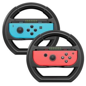 2 Pack Switch Racing Wheels for Mario Kart