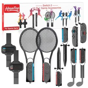 HEYSTOP 10-in-1 Sports Accessories for Nintendo Switch