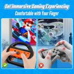 Shadowin Steering Wheels for Nintendo Switch - 2 Pack