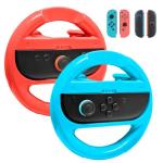 2 Pack Steering Wheels for Nintendo Switch Controllers