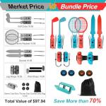 16-in-1 Switch Sports Accessories Bundle
