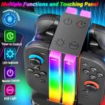 Wenocally Switch 2 Controller Charger Dock with RGB
