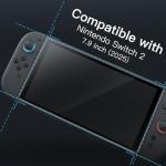 JETech Tempered Glass Protector for Nintendo Switch 2