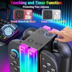 Wenocally Switch 2 Controller Charger Dock with RGB