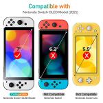 Ivoler 4-Pack Tempered Glass Screen Protectors for Switch