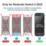 amFilm Nintendo Switch 2 Screen Protector Pack