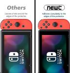 3 Pack Tempered Glass Screen Protectors for Nintendo Switch