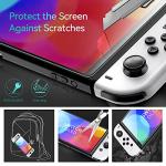 Ivoler 4-Pack Tempered Glass Screen Protectors for Switch