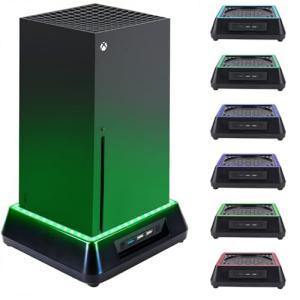 TechKen Xbox Series X Cooling Fan Stand with RGB