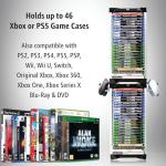 Universal Game Holder Tower with Controller Mounts