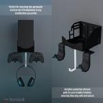 Hosanwell Xbox Series X Wall Mount Bundle Set