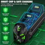 Xbox Controller Charging Dock with Rechargeable Batteries