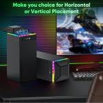 Cooling Fan for Xbox Series X with RGB Lights