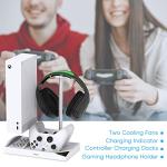 Xbox Series S Cooling Stand and Controller Charger