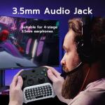 Wireless Mini QWERTY Keyboard for Xbox Controllers