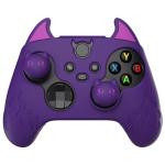 PlayVital Cute Demon Silicone Xbox Controller Skin - Purple