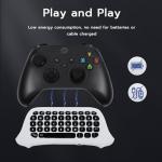 Wireless Mini QWERTY Keyboard for Xbox Controllers