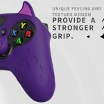 PlayVital Cute Demon Silicone Xbox Controller Skin - Purple