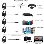 Betron Wired Gaming Headset with Microphone for All