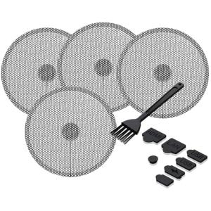 PS5 Dust Cover Net - Purple Lattice Design