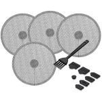 PS5 Dust Cover Net - Purple Lattice Design