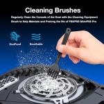 PS5 Dust Cover Net - Purple Lattice Design