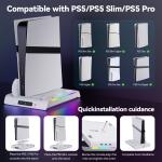 PS5 Cooling Fan and Dualsense Charging Station