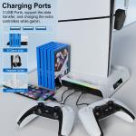 PS5 Cooling Fan and Dualsense Charging Station