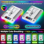 PS5 Cooling Stand & Controller Charger with Organizer