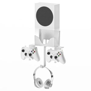 Xbox Series S Wall Mount with Controller Holder