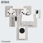 Xbox Series S Wall Mount with Controller Holder