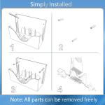 Xbox Series S Wall Mount with Controller Holder