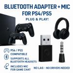 Wireless Gaming Headset for PS4, Xbox One, Switch