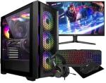 Computek Gaming PC Bundle with Monitor and RGB Case
