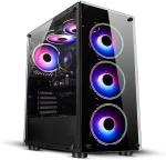 Computek Gaming PC Bundle with Monitor and RGB Case