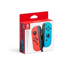 Nintendo Switch Joy-Con Controllers - Neon Red/Blue Pair