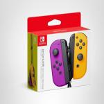 Nintendo Switch Joy-Con Set - Neon Purple & Orange