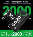 BEBONCOOL 2-Pack Rechargeable Battery for Xbox Controllers