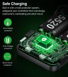 BEBONCOOL 2-Pack Rechargeable Battery for Xbox Controllers