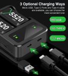 BEBONCOOL 2-Pack Rechargeable Battery for Xbox Controllers